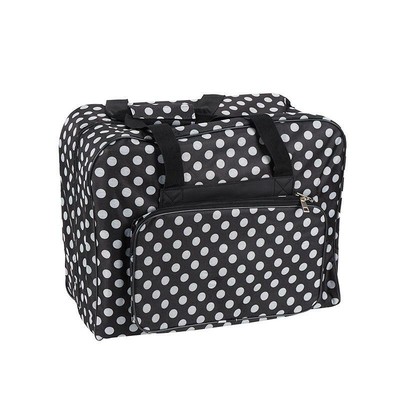 Nähmaschinen Tasche (schwarz/weiß gepunktet)