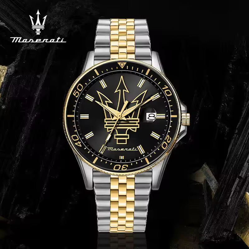 Maserati Challenge Series Stainless Steel Watch Superb *UK STOCK FREEPOST FAST*