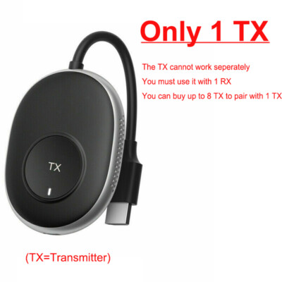 Wireless Screen Mirror Adapter Transmitter Receiver HDMI Extender Switch PC TV