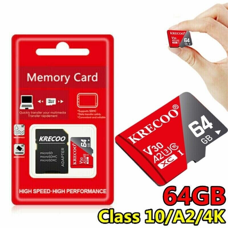 Micro SD Card 64GB 128GB 256GB 1TB Class 10 SDHC SDXC Memory for Cell Phone US