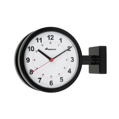 DULTON Bonox Double Face Wall Clock 170D Circle Black S624-659BK NEW JAPAN