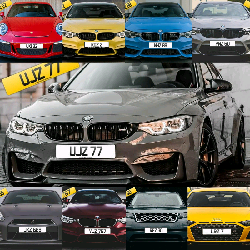 Personal number plates cherished registration dateless ni in Hyde