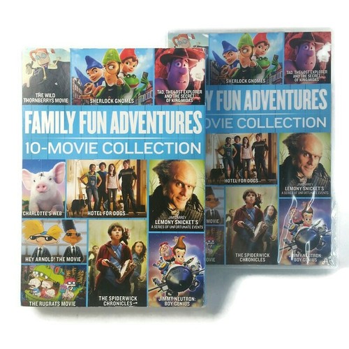 family-fun-adventures-10-movie-collection-new-sealed-dvd-with-slipcover