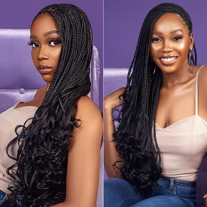 1-5 Pack French Curl Braiding Hair 24