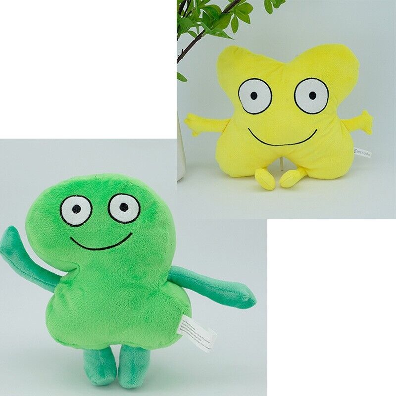 Battle for Dream Island Plush Grenn Two Figure Toy Stuffed Doll Alphabet X Toys