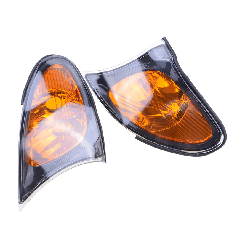 イエローコーナー/yellow corner Yellow Corner Light Turn Signal Lamp For BMW 02-05 E46 4D/5D