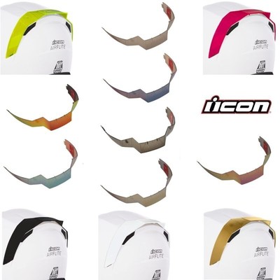 Riding Racing Helmet Rear Spoiler - Pick Color