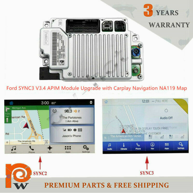 OEM SYNC 3 APIM Module with Navigation NA223 3.4 Version For Ford Lincoln