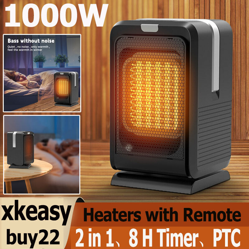 Portable Electric Space Heater W/adjustable Thermostat Home