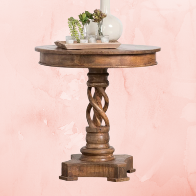 30 inch round end on sale table