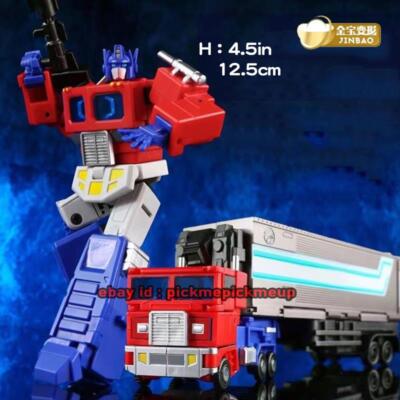 JinBao 2001 G1 Autobot OP-Leader Red 5in Action Figure Robot Toy Gift Collect