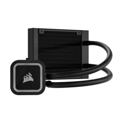 CORSAIR - iCUE H60X RGB ELITE AIO Liquid CPU Cooler 120mm Radiator (White Fan)