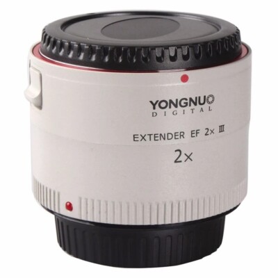 YONGNUO EXTENDER EF 2X III Teleconverter Auto Focus Camera Lens for Canon EOS EF