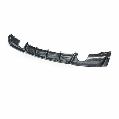 Rear Diffuser Bumper Lip Spoiler For 12-2018 BMW F30 M-Sport Carbon-Fiber Style