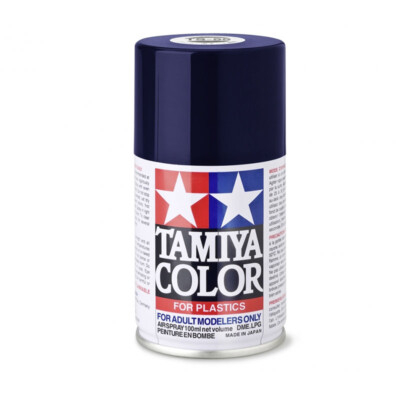 Tamiya 85055 Colour TS-55 Dark Blue Shiny 100ml Spray Modelmaking °