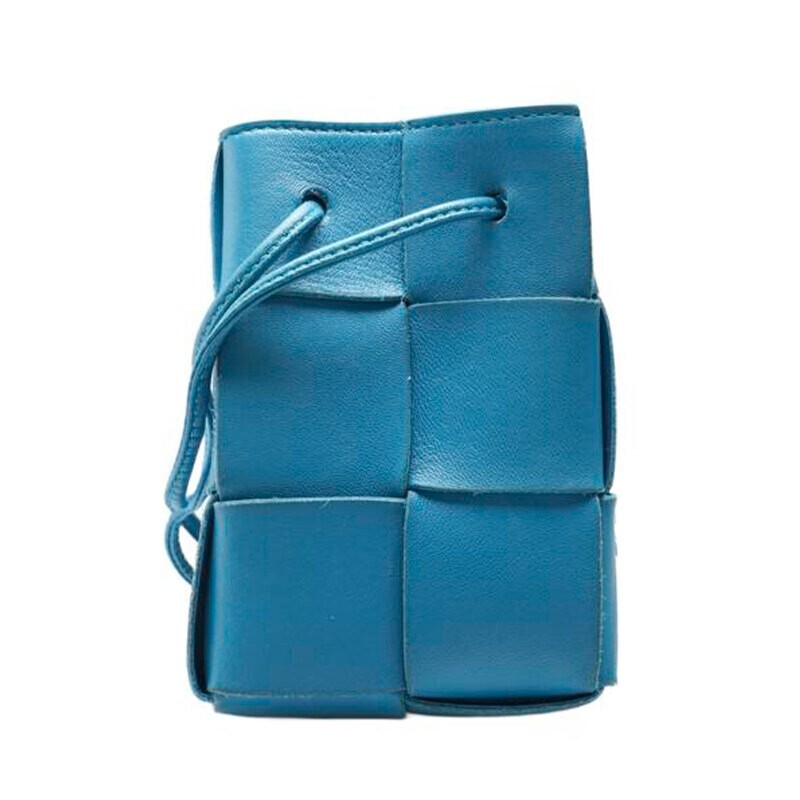 Bottega Veneta Blue Cassette Mini Bucket Bag | eBay