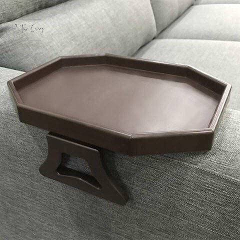 Sofa Arm Clip Table, Armrest Tray Table, Drinks/Remote Contr