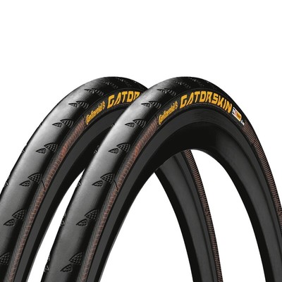 Continental Gatorskin Duraskin Tire Set Of 2 Tires Folding Black 700x28-Open Box