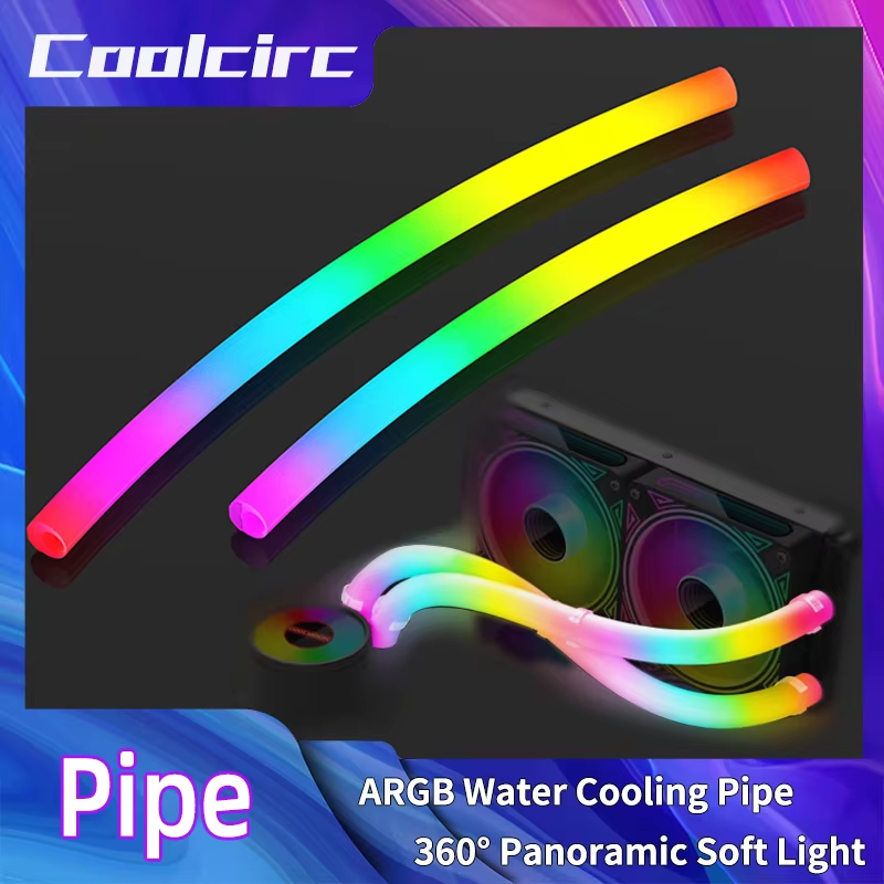 Desktop Chassis Luminous Water-cooled Tube 5V 3pin ARGB Divine Light Synchroniza