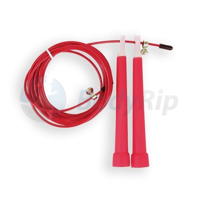 NUEVO CABLEADO Ponderado Saltar Velocidad Cuerda Fitness Boxeo Salto Salto ROJO