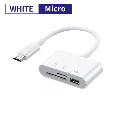 Type-C Adapter OTG Adpter TF SD Memory Card Reader For Mobile Phone Tablet Noteb
