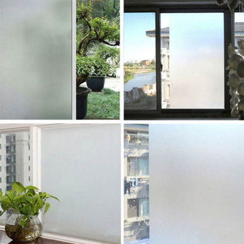 Waterproof Frosted Privacy Frost Home Bedroom Bathroom Glass Window Film Sticker
