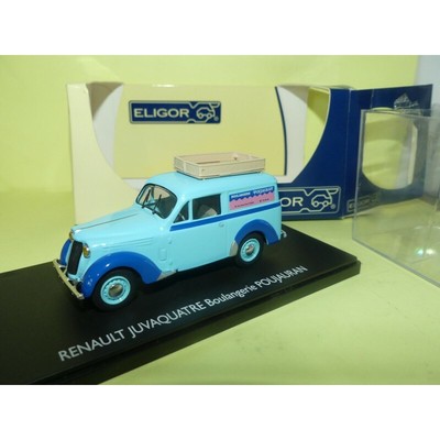 RENAULT JUVAQUATRE BOULANGERIE POUJAURAN ELIGOR 1:43