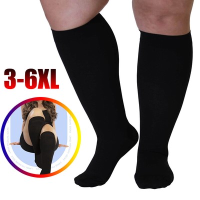 Women Men Wide Calf Extra Large 20-30 Mmhg