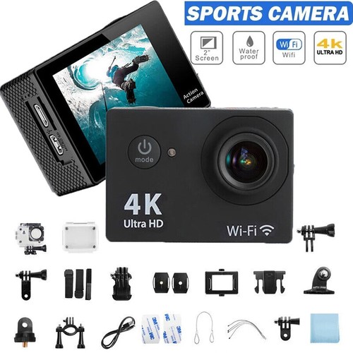 4K Action/Sports/Waterproof Camera FHD 1080P Digital