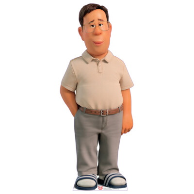 JIN LEE ''Turning Red'' Lifesize CARDBOARD CUTOUT Standup Standee Pixar Orion Lee