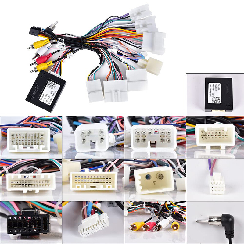 Stereo Car Wire Harness Cable Adapter W/ Canbus Box