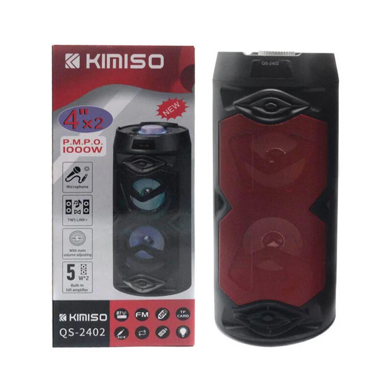Cassa Bluetooth Ricaricabile Mp3 Usb Radio Sd Microfono Karaoke Qs-2402 cir