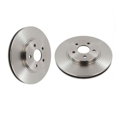 NK Pair of Front Brake Discs for Vauxhall Corsa CDTi 75 1.3 Aug 2014-Present