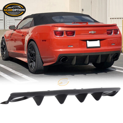 Fits 10-13 Chevy Chevrolet Camaro Oe Style Rear Bumper Lip Diffuser PU