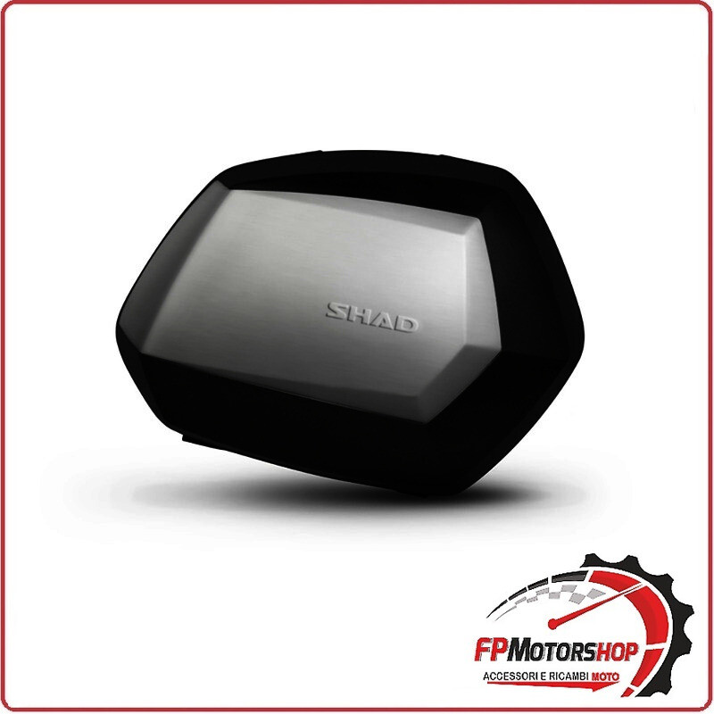 COPPIA BORSE LATERALI PORTAPACCHI PER MOTO SHAD SH35 IN ALLUMINIO D0B35200 35lt