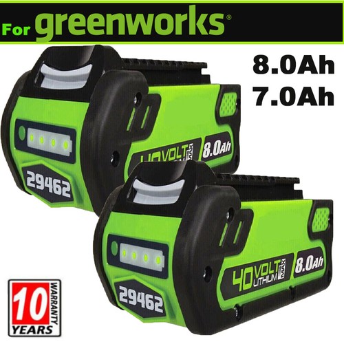 PACK MAX 40V 8.0Ah For Greenworks G-MAX Lithium Battery 2947