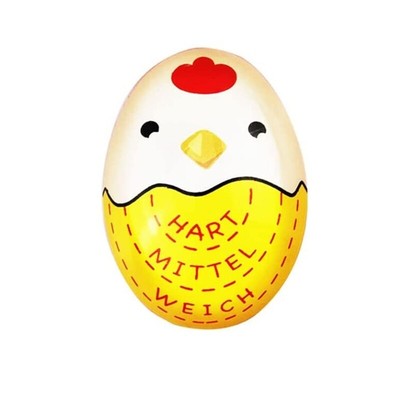 Soft Hard Boiled Timer Color Changing Indicators Boil Eggs Thermometer