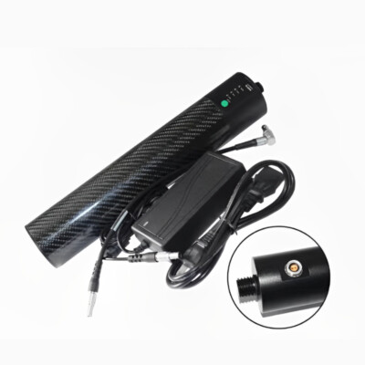Brand New 10000mAh Carbon Fiber GPS Battery For GPS RTK BL10000 Pole Battery 12V