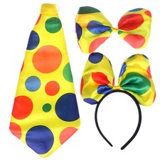1pc bow tie clown tie necktie headband cosplay performance party