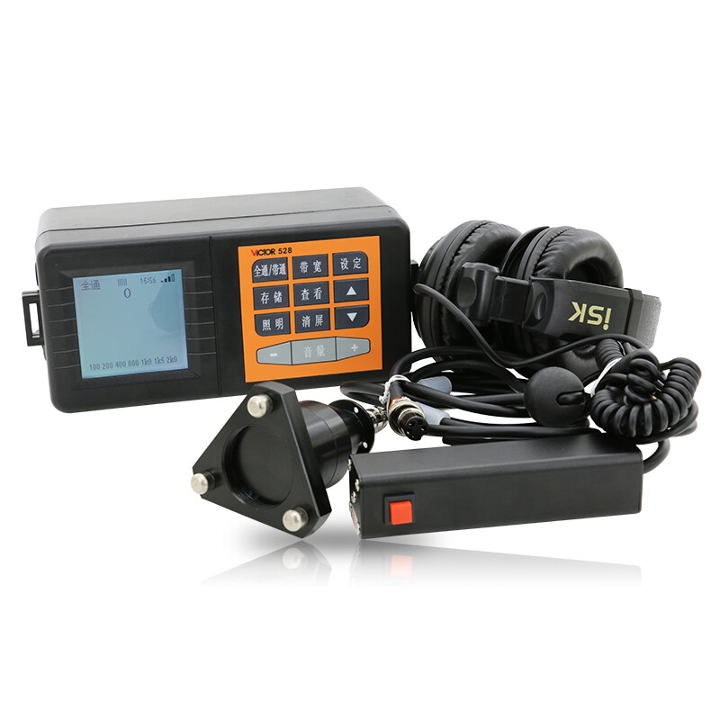 VICTOR 528 Water Pipe Leak Detector LCD Display Backlight