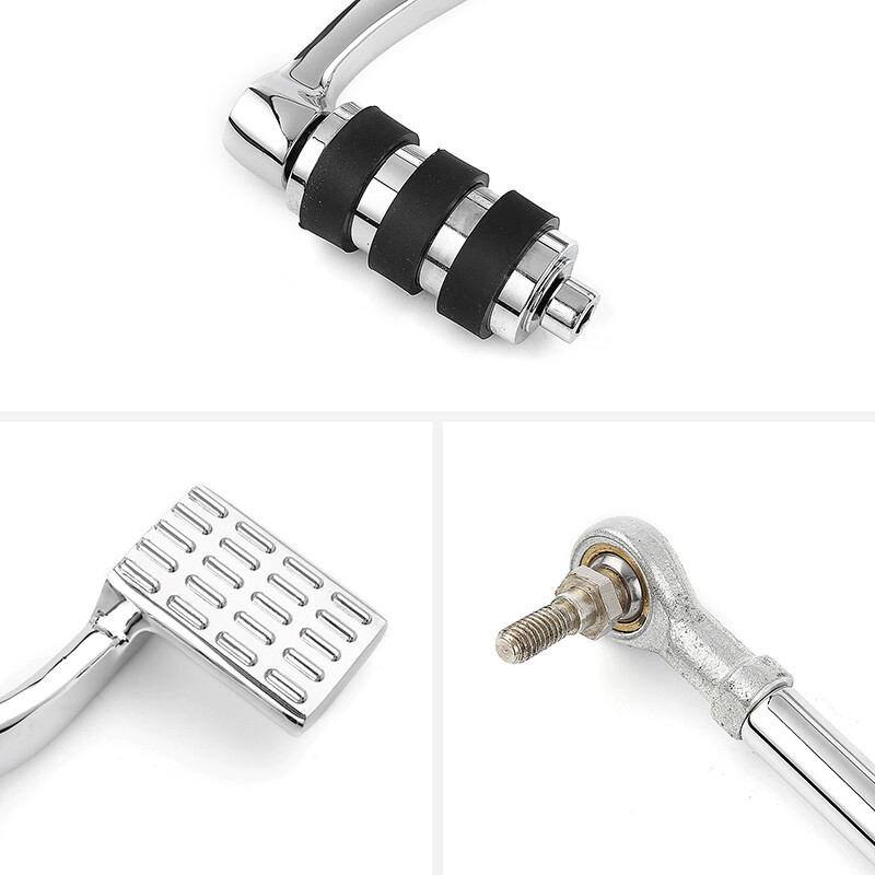 Chrome Forward Controls Kit Pegs Levers Linkages For Harley Sportster 883 1200