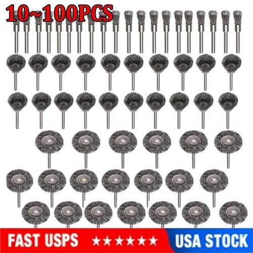 Wire Wheel Bowl Pen Polishing Mix Brush Set for Dremel Rotary Tools Wholesale