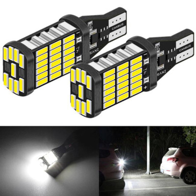 2x Canbus T16 T15 921 W16W LED Bulb Car Backup Reverse Li`vm