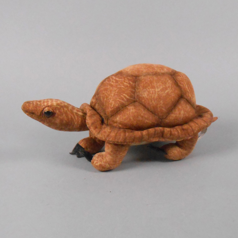 Hansa Wood Turtle Stuffed Plush 9