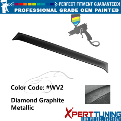 For 03-08 Nissan 350Z Coupe Painted #WV2 Diamond Graphite Metallic Roof Spoiler