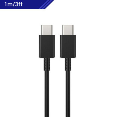 65W USB-C PD Fast Wall Charger Type C Cable For Samsung Galaxy S24 S23 S22 Ultra