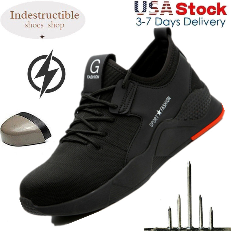 Breathable Comfy Safety Shoes