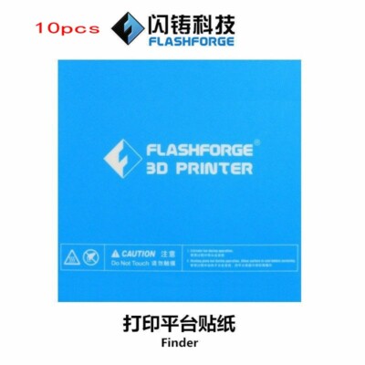 10pcs Flashforge 3D printer print sticker build plate tape for Finder