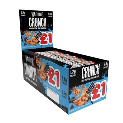 24 Protein Bars BBE MAR25 - Low Calorie Snack Low Sugar Chocolate Cookie Dough