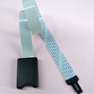 TF Micro SD To SD Card Extension Cable Adapter Flexible Extender For Car